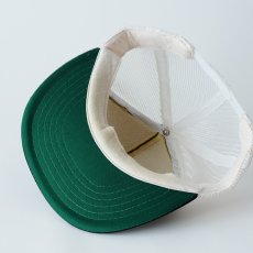 画像5: 80's CARDINAL CAP & JACKET CO. 2-TONE TRUCKER MESH CAP with PATCH "D&D SERVICE" (5)