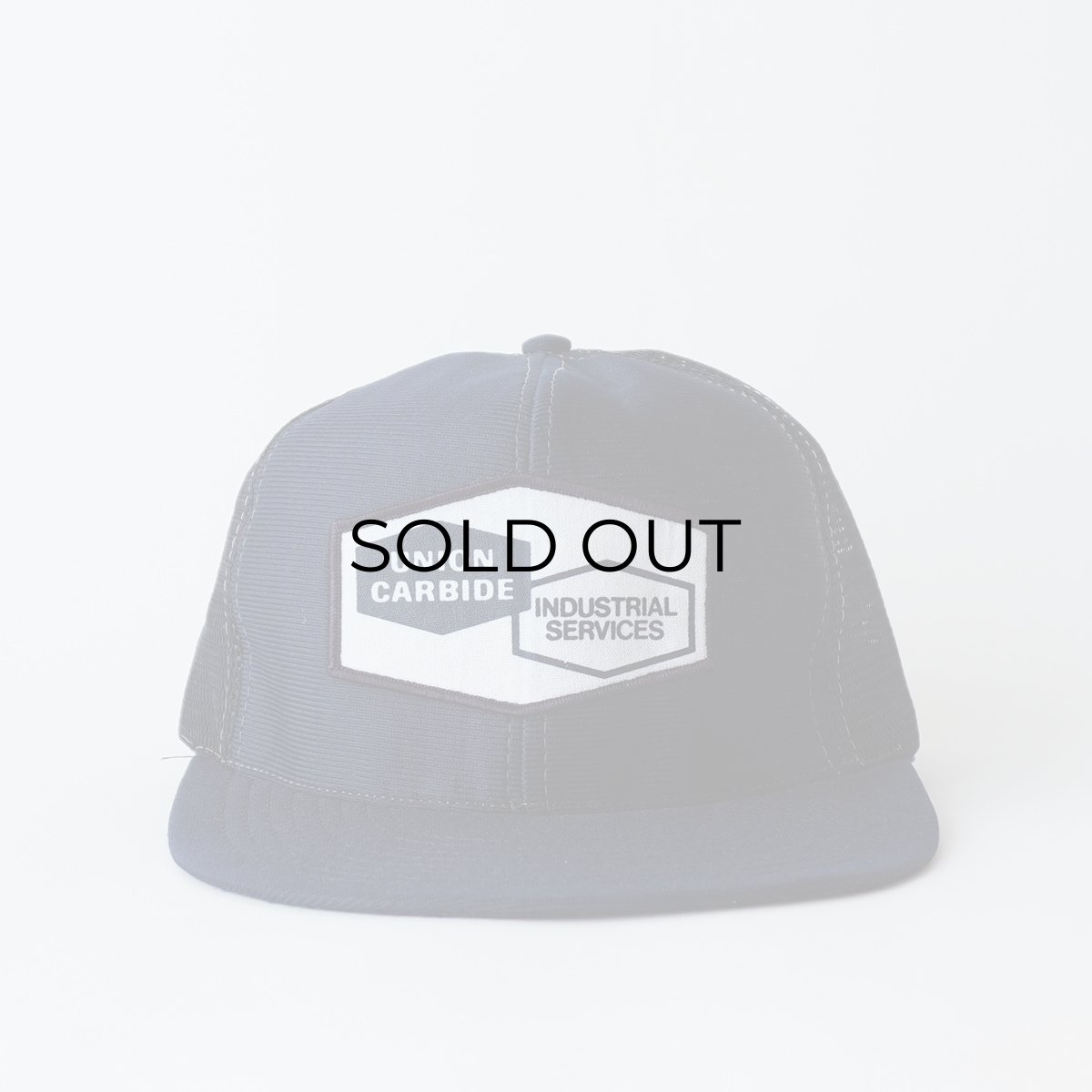 画像1: 80's KOZA'S CUSTOM CAPS TRUCKER MESH CAP with PATCH "UNION CARBIDE" "MADE IN USA" (1)