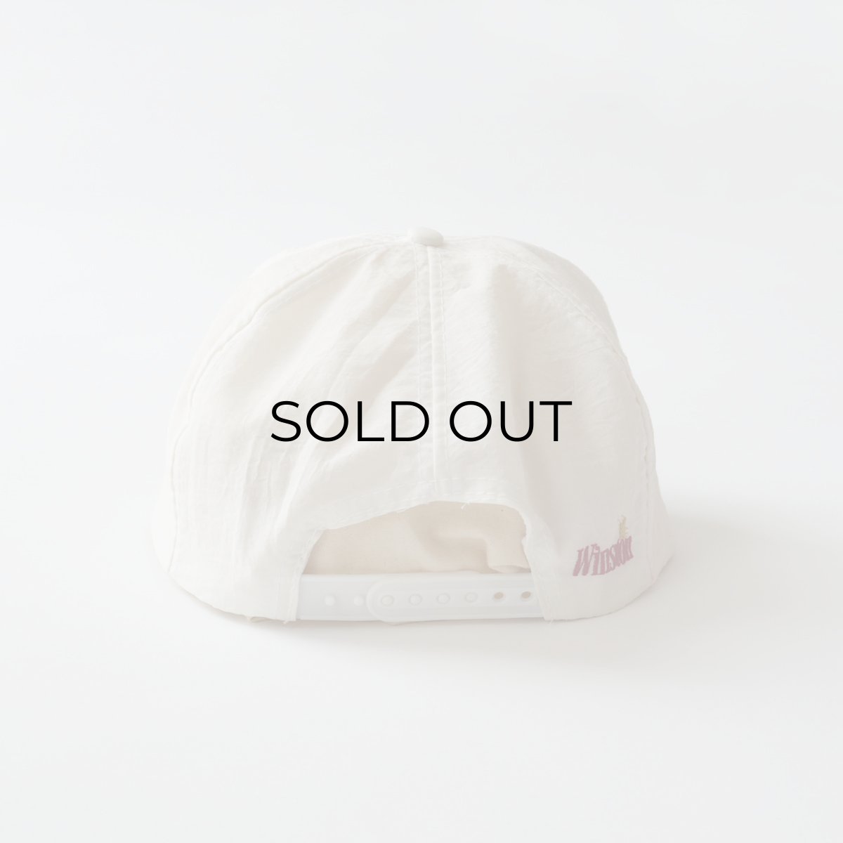 画像4: 〜90's UNKNOWN BRAND NYLON EMBROIDERED 5-PANEL CAP "THE WRAP" (4)