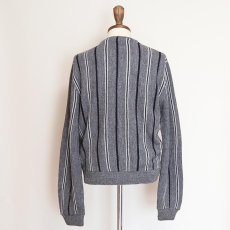 画像9: 〜70's UNKNOWN BRAND ACRYLIC STRIPE KNIT CARDIGAN (9)