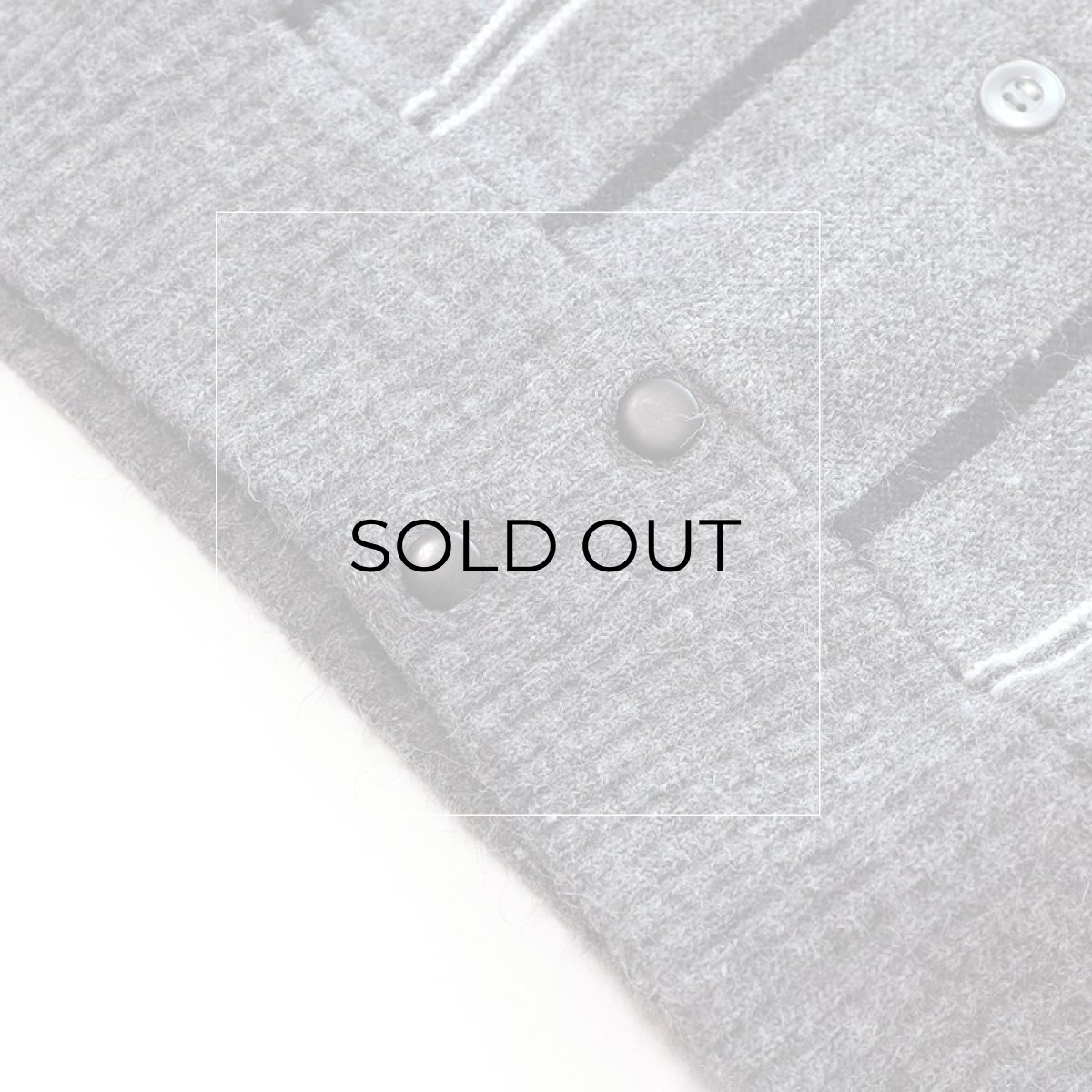 画像5: 〜70's UNKNOWN BRAND ACRYLIC STRIPE KNIT CARDIGAN (5)