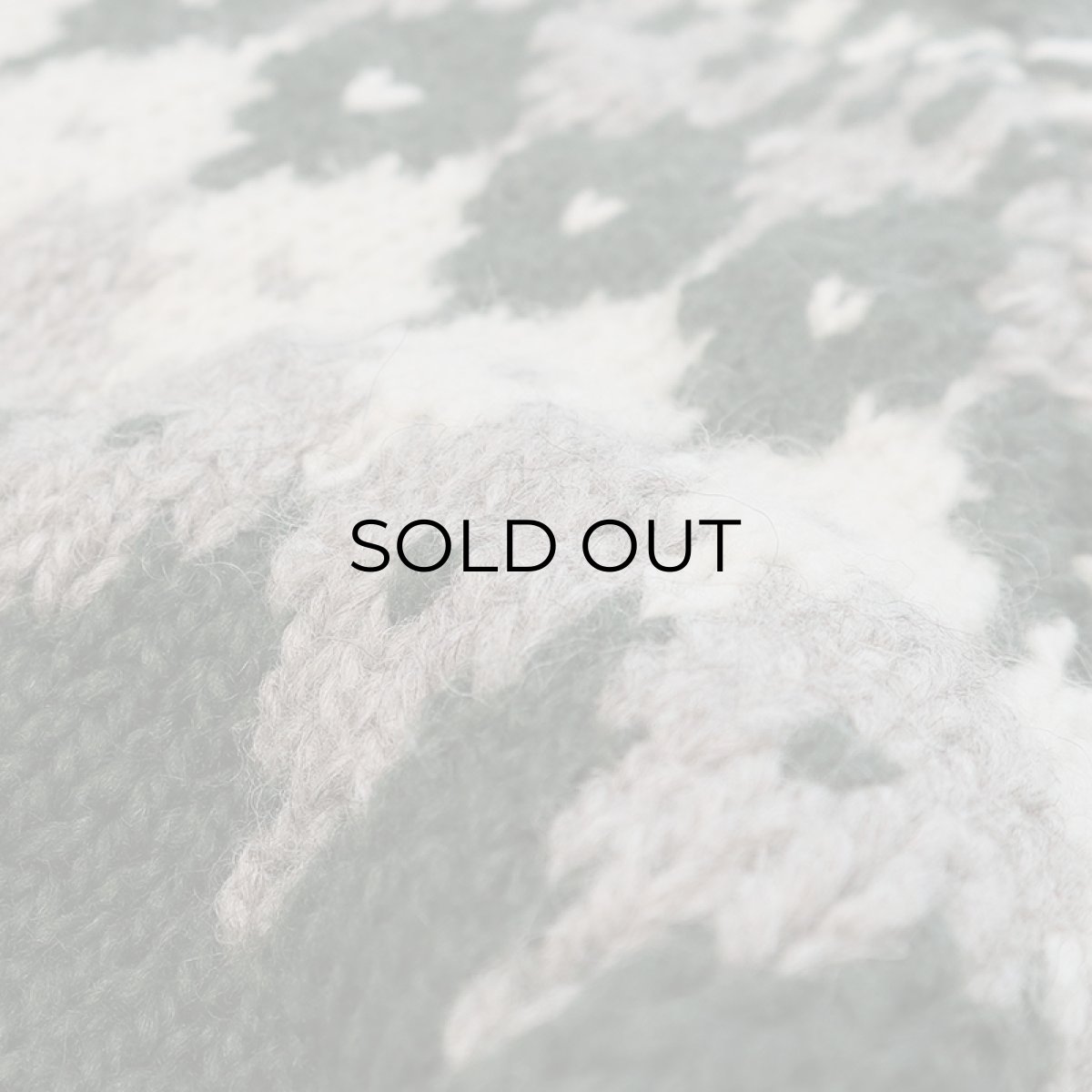 画像6: OLD UNKNOWN BRAND WOOL HAND KNIT NORDIC SWEATER (6)