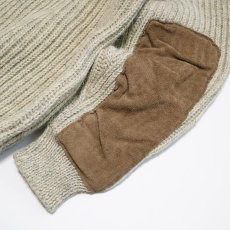 画像6: WOODBOUND by EASTERN MOUNTAIN SPORTS WOOL KNIT SUEDE ELBOW PATCH SWEATER "MADE IN THE U.K." (6)