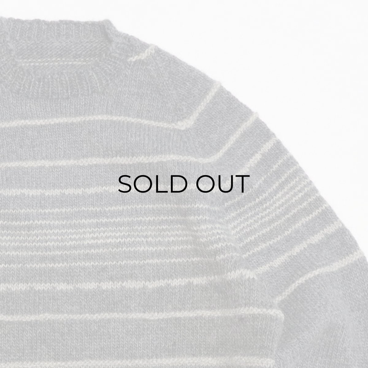 画像4: OLD UNKNOWN BRAND WOOL HAND KNIT RANDOM BORDER PATTERN SWEATER (4)