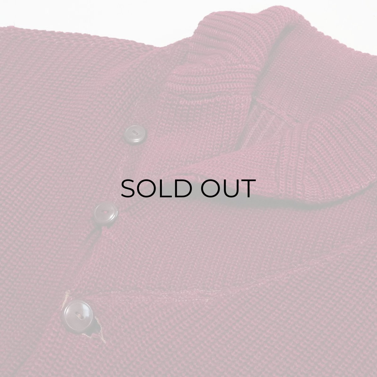 画像5: 〜30's UNKNOWN BRAND WOOL KNIT SHAWL COLLAR CARDIGAN (5)