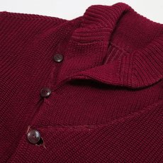 画像5: 〜30's UNKNOWN BRAND WOOL KNIT SHAWL COLLAR CARDIGAN (5)