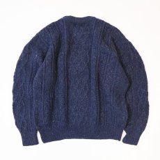 画像2: CALLAN WOOL KNIT FISHERMAN'S SWEATER (2)