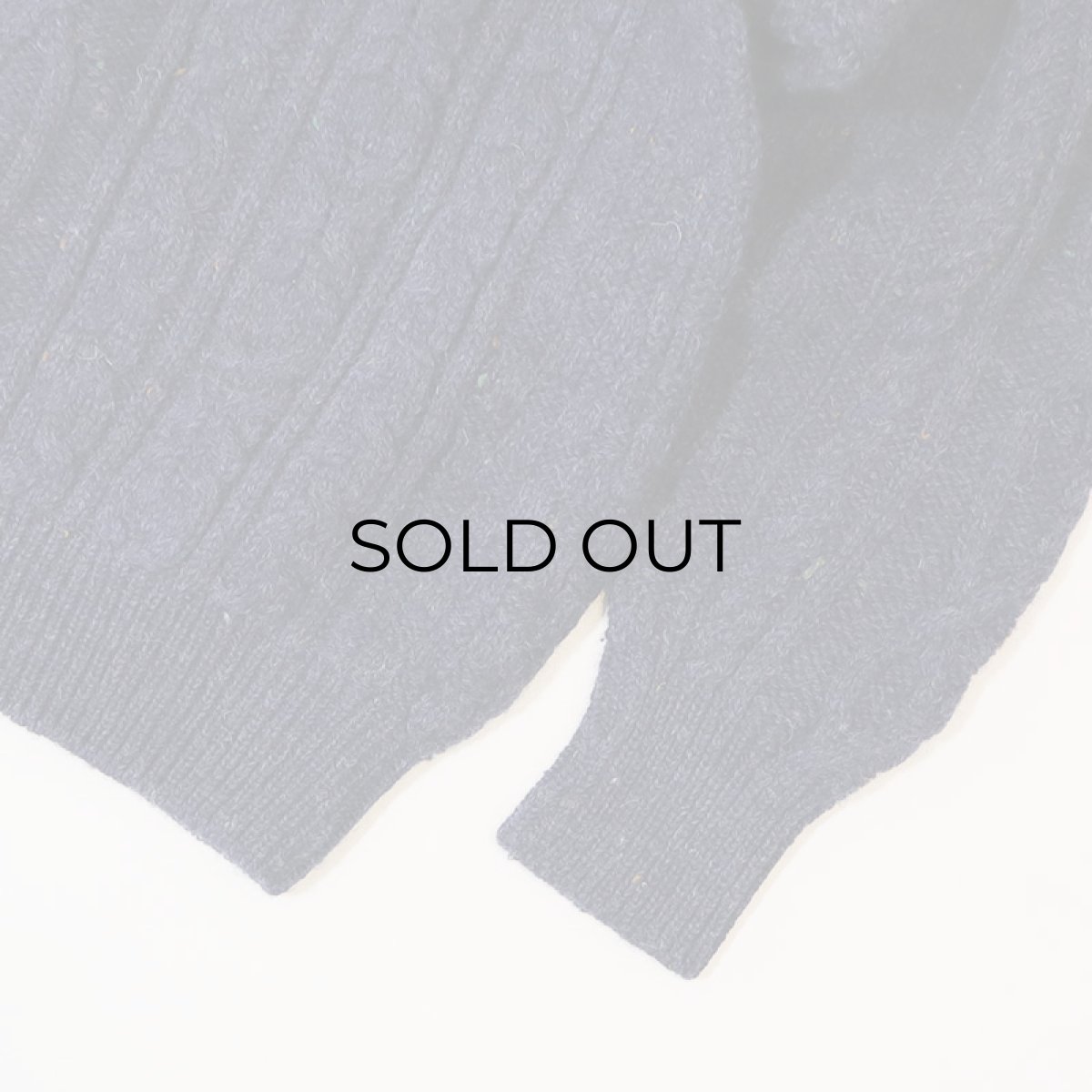 画像4: CALLAN WOOL KNIT FISHERMAN'S SWEATER (4)