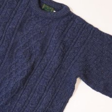 画像3: CALLAN WOOL KNIT FISHERMAN'S SWEATER (3)