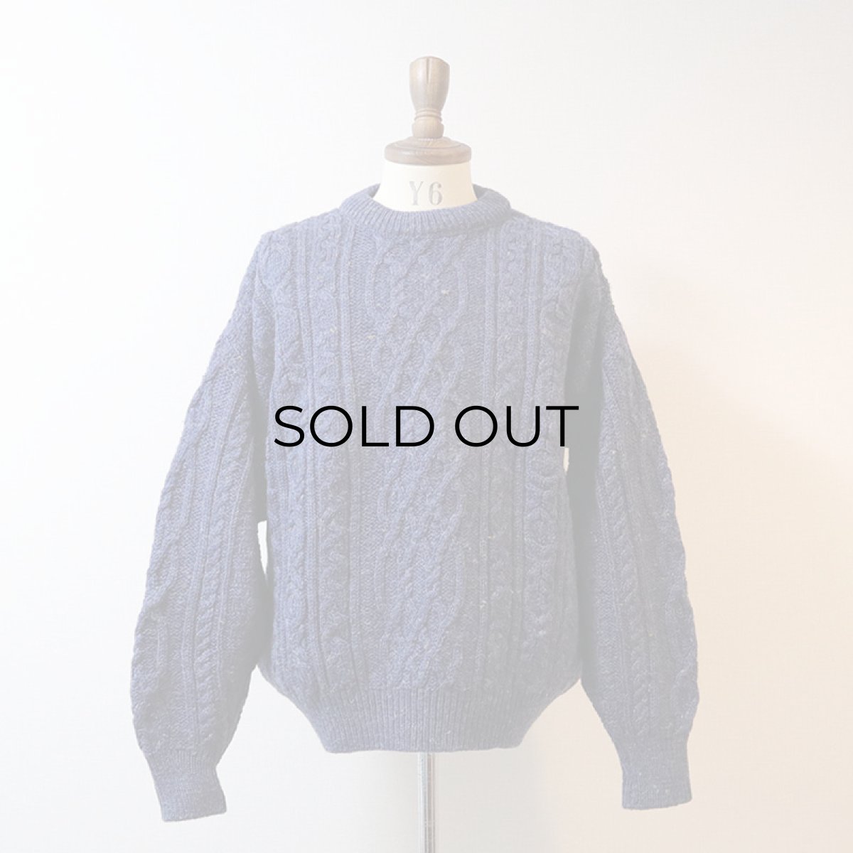 画像7: CALLAN WOOL KNIT FISHERMAN'S SWEATER (7)