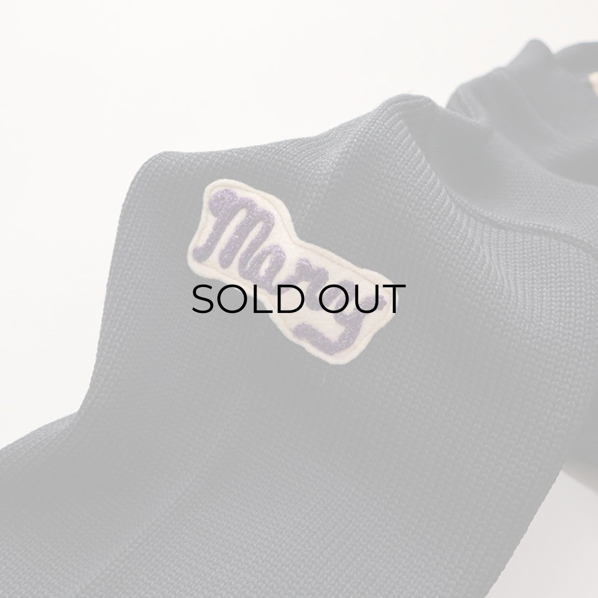 画像8: 50's Sportcraft BLACK WOOL KNIT AWARD CARDIGAN (8)