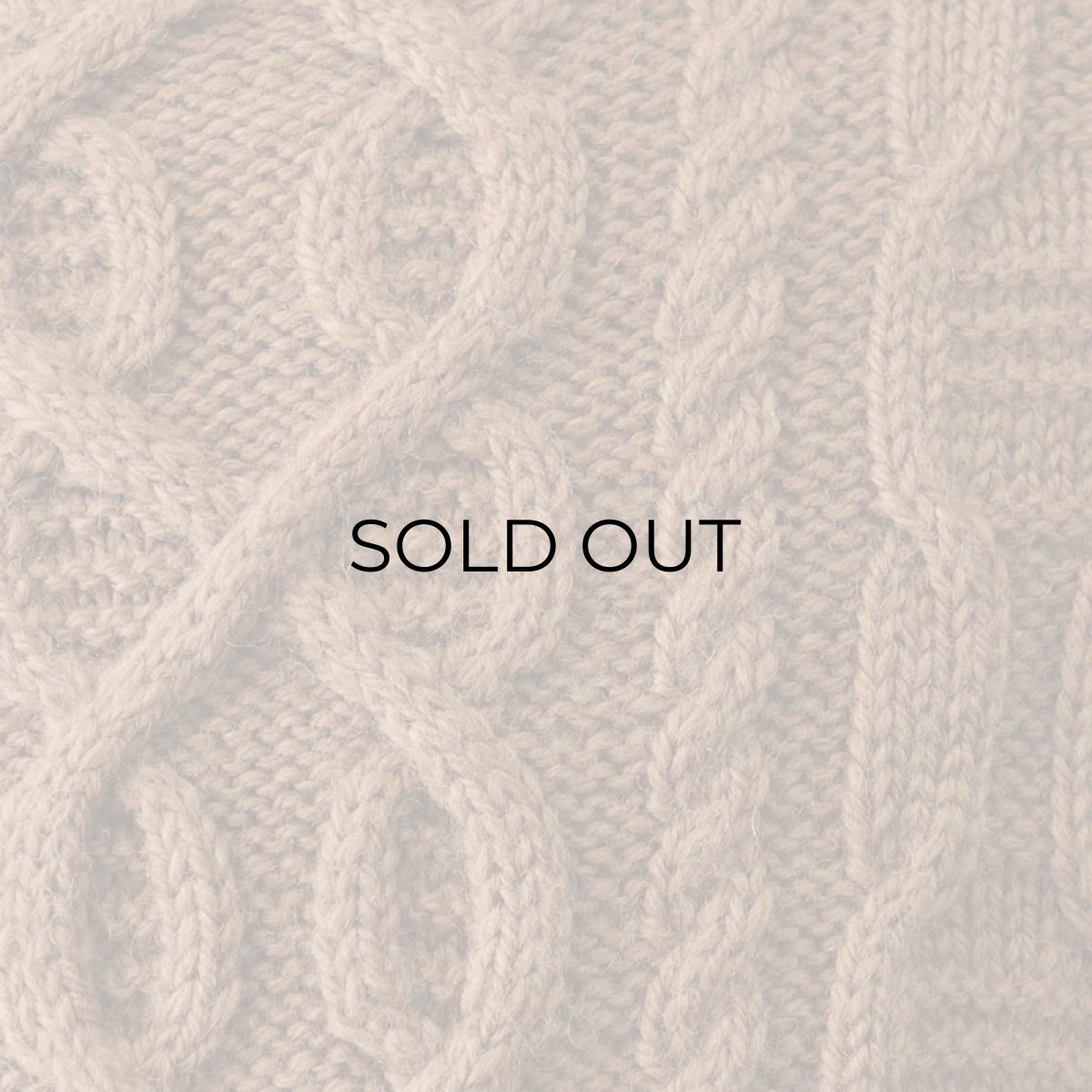 画像8: OLD UNKNOWN BRAND WOOL HAND KNIT FISHERMAN'S SWEATER (8)