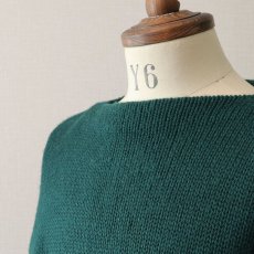 画像12: 〜60's UNKNOWN BRAND WOOL KNIT BOAT NECK AWARD SWEATER (12)