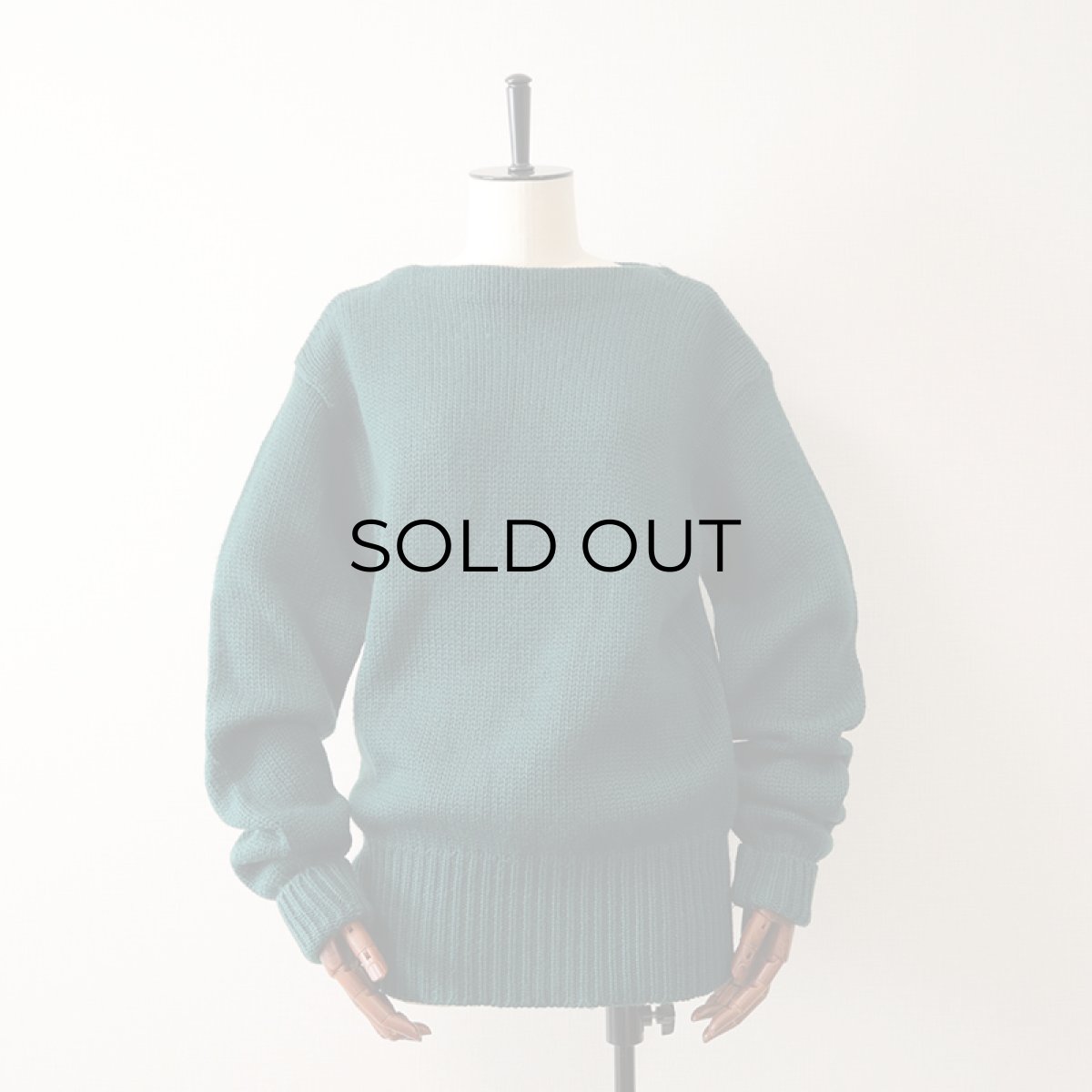 画像11: 〜60's UNKNOWN BRAND WOOL KNIT BOAT NECK AWARD SWEATER (11)