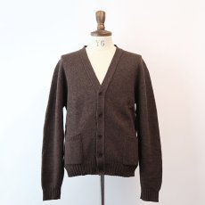 画像1: 〜70's CONTINENTAL WOOL KNIT CARDIGAN "MADE IN USA" (1)