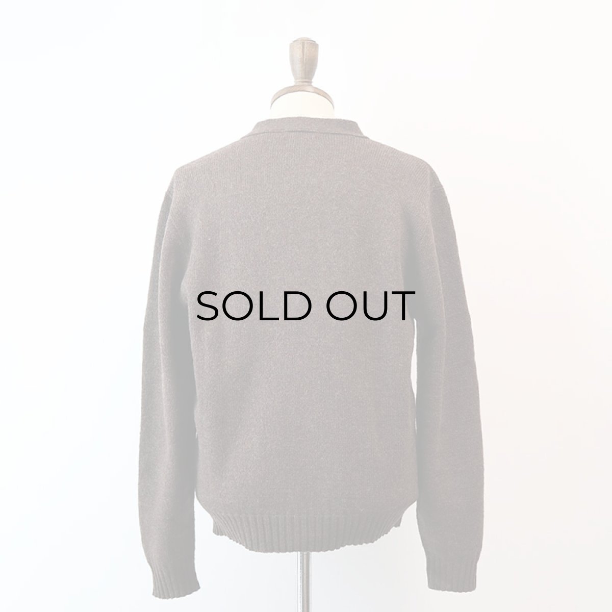 画像3: 〜70's CONTINENTAL WOOL KNIT CARDIGAN "MADE IN USA" (3)