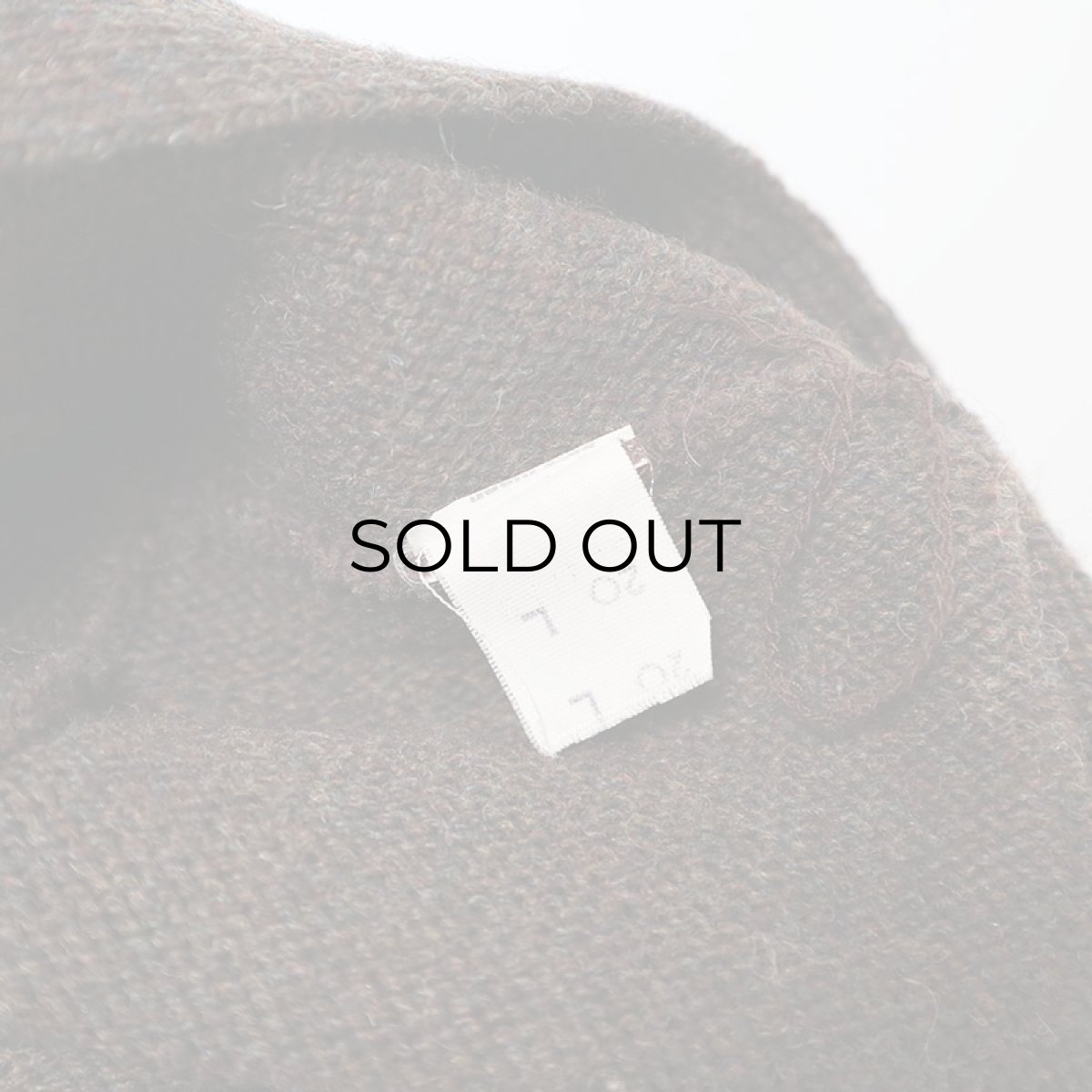 画像9: 〜70's CONTINENTAL WOOL KNIT CARDIGAN "MADE IN USA" (9)