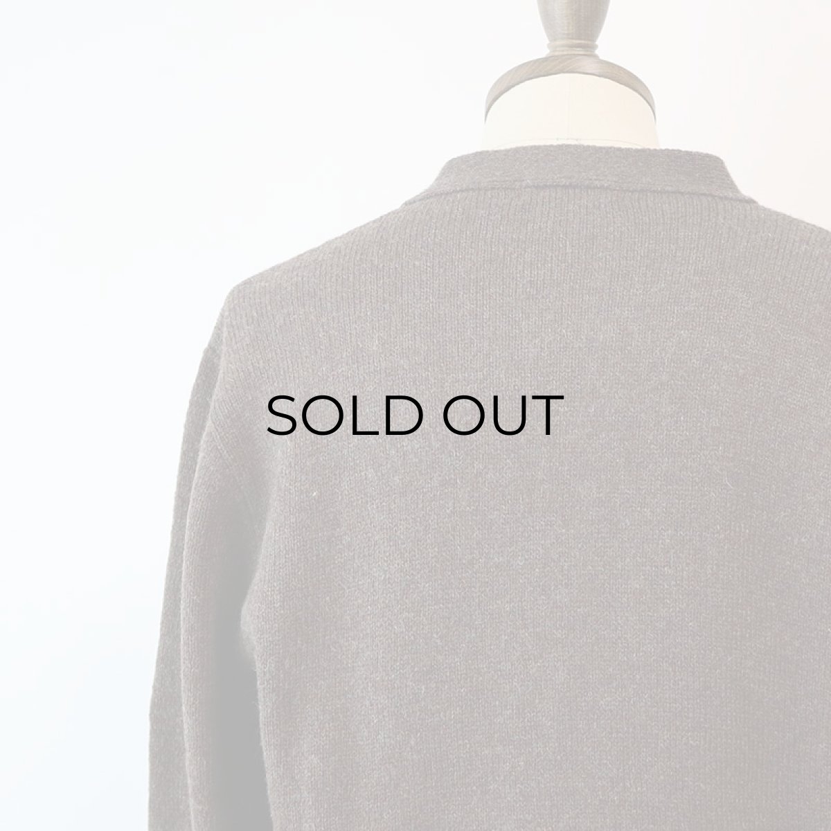 画像7: 〜70's CONTINENTAL WOOL KNIT CARDIGAN "MADE IN USA" (7)