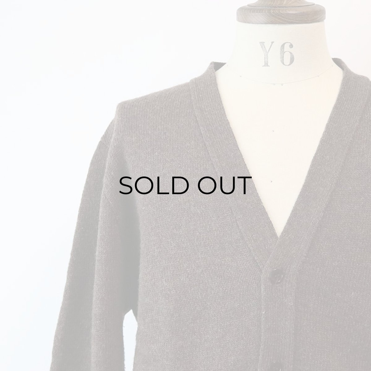 画像4: 〜70's CONTINENTAL WOOL KNIT CARDIGAN "MADE IN USA" (4)