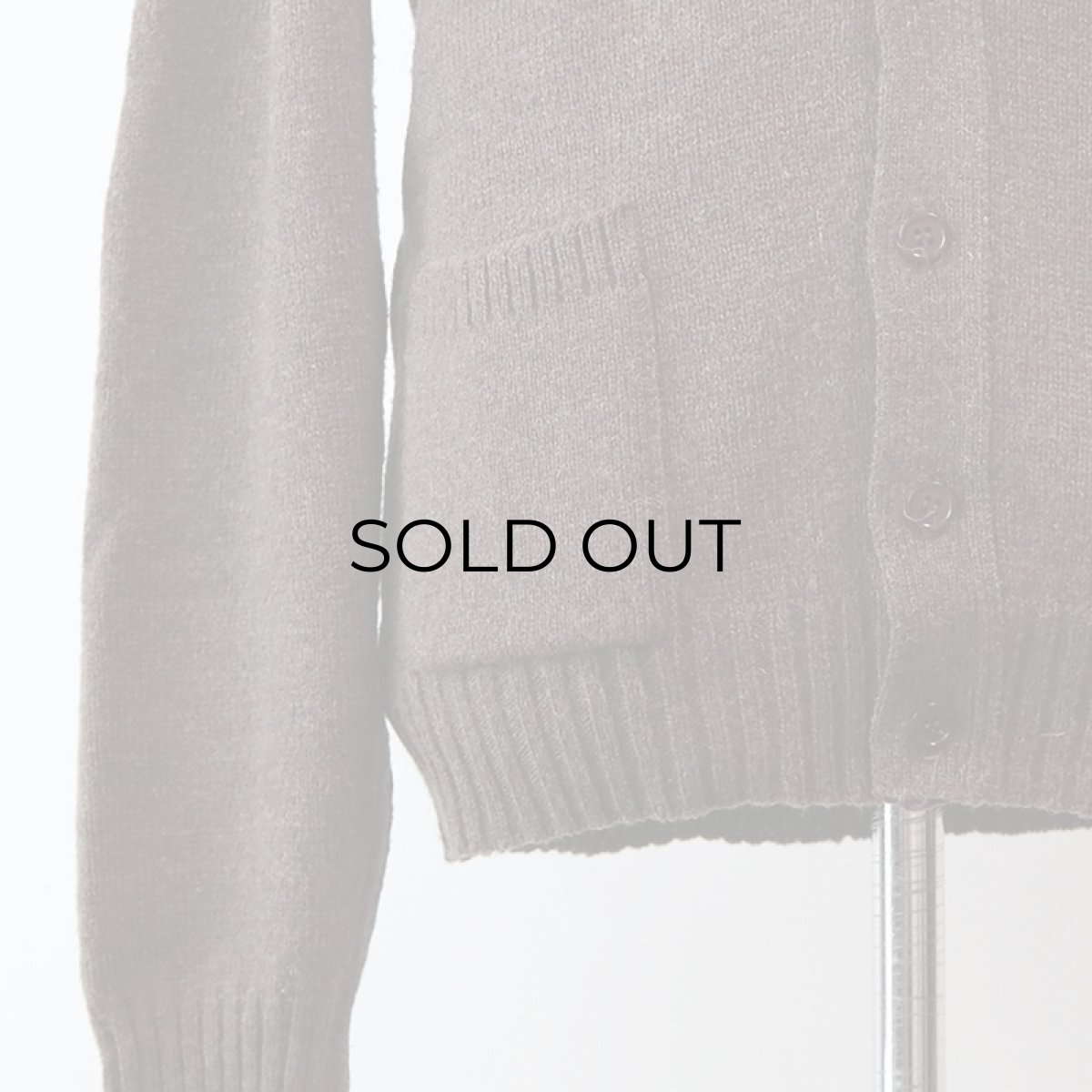 画像5: 〜70's CONTINENTAL WOOL KNIT CARDIGAN "MADE IN USA" (5)