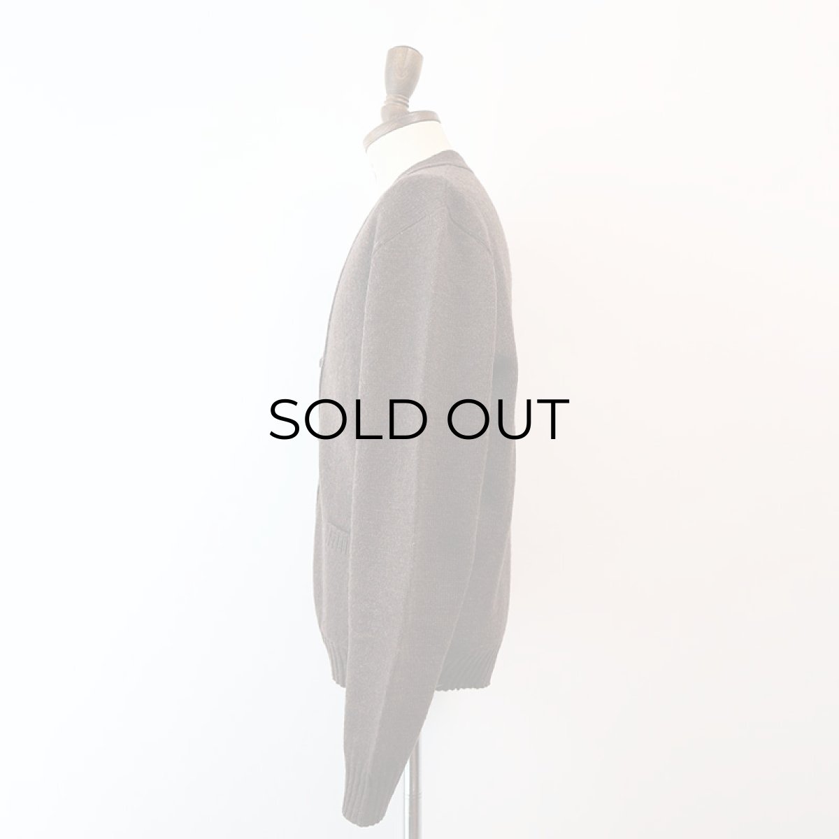 画像2: 〜70's CONTINENTAL WOOL KNIT CARDIGAN "MADE IN USA" (2)