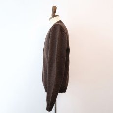 画像2: 〜70's CONTINENTAL WOOL KNIT CARDIGAN "MADE IN USA" (2)