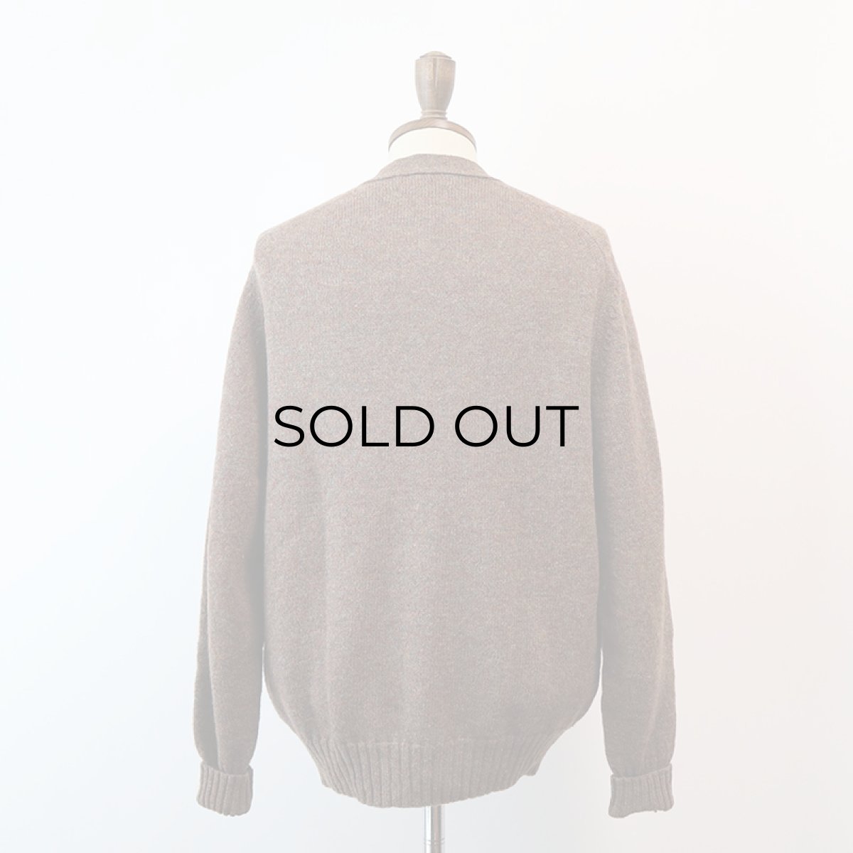 画像3: 〜80's LORD JEFF SHETLAND WOOL KNIT CARDIGAN "MADE IN USA" (3)