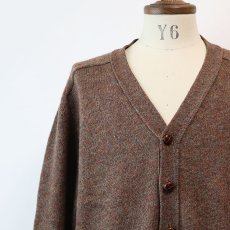 画像4: 〜80's LORD JEFF SHETLAND WOOL KNIT CARDIGAN "MADE IN USA" (4)