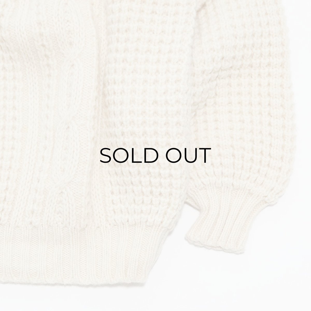 画像8: OLD Bonner of Ireland WOOL HAND KNIT FISHERMAN'S SWEATER "MADE IN IRELAND" (8)