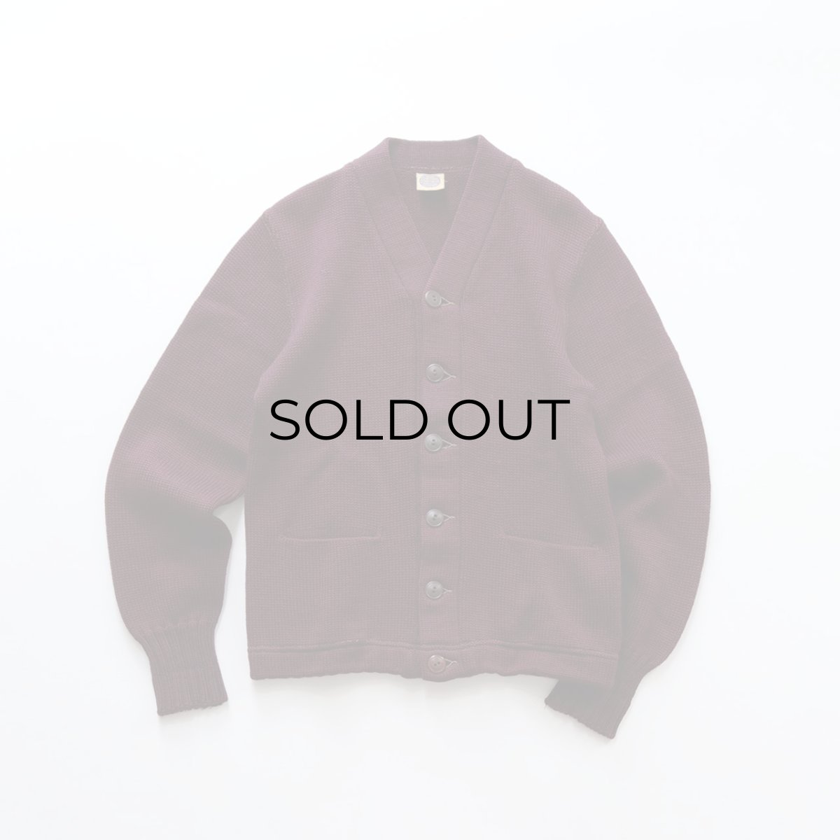 画像1: 50's NELSON KNITTING MILLS CO. WOOL KNIT AWARD CARDIGAN (1)