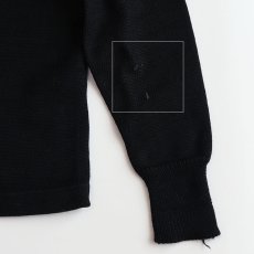 画像10: 50's Kandel BLACK WOOL KNIT AWARD CARDIGAN (10)
