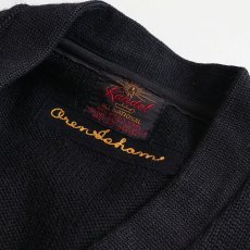 画像5: 50's Kandel BLACK WOOL KNIT AWARD CARDIGAN (5)