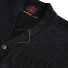 画像8: 50's Kandel BLACK WOOL KNIT AWARD CARDIGAN (8)