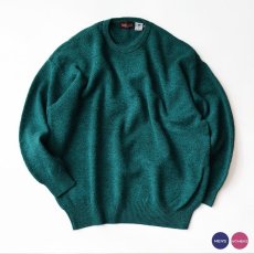 画像1: 80's nordstrom WOOL KNIT CREW NECK SWEATER "MADE IN ITALY" (1)