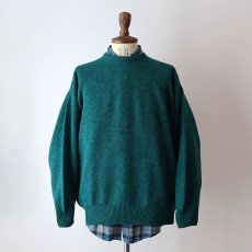 画像9: 80's nordstrom WOOL KNIT CREW NECK SWEATER "MADE IN ITALY" (9)