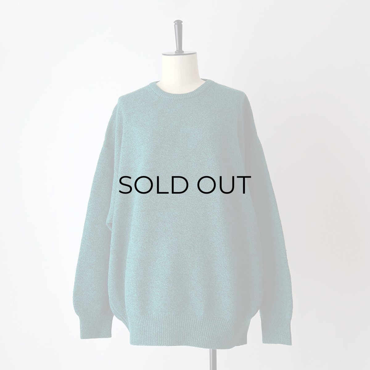 画像12: 80's nordstrom WOOL KNIT CREW NECK SWEATER "MADE IN ITALY" (12)