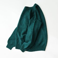 画像2: 80's nordstrom WOOL KNIT CREW NECK SWEATER "MADE IN ITALY" (2)