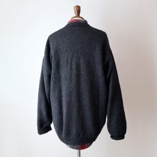 画像10: OLD LA VICUNITA BABY ALPACA KNIT CREW NECK SWEATER (10)