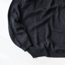 画像5: OLD LA VICUNITA BABY ALPACA KNIT CREW NECK SWEATER (5)