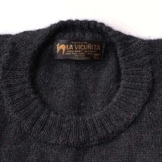 画像6: OLD LA VICUNITA BABY ALPACA KNIT CREW NECK SWEATER (6)