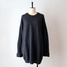 画像11: OLD LA VICUNITA BABY ALPACA KNIT CREW NECK SWEATER (11)