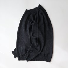 画像2: OLD LA VICUNITA BABY ALPACA KNIT CREW NECK SWEATER (2)