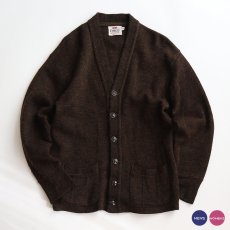 画像1: 50's CAMPUS WOOL KNIT WORK CARDIGAN "MINT CONDITION" (1)