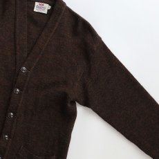 画像3: 50's CAMPUS WOOL KNIT WORK CARDIGAN "MINT CONDITION" (3)