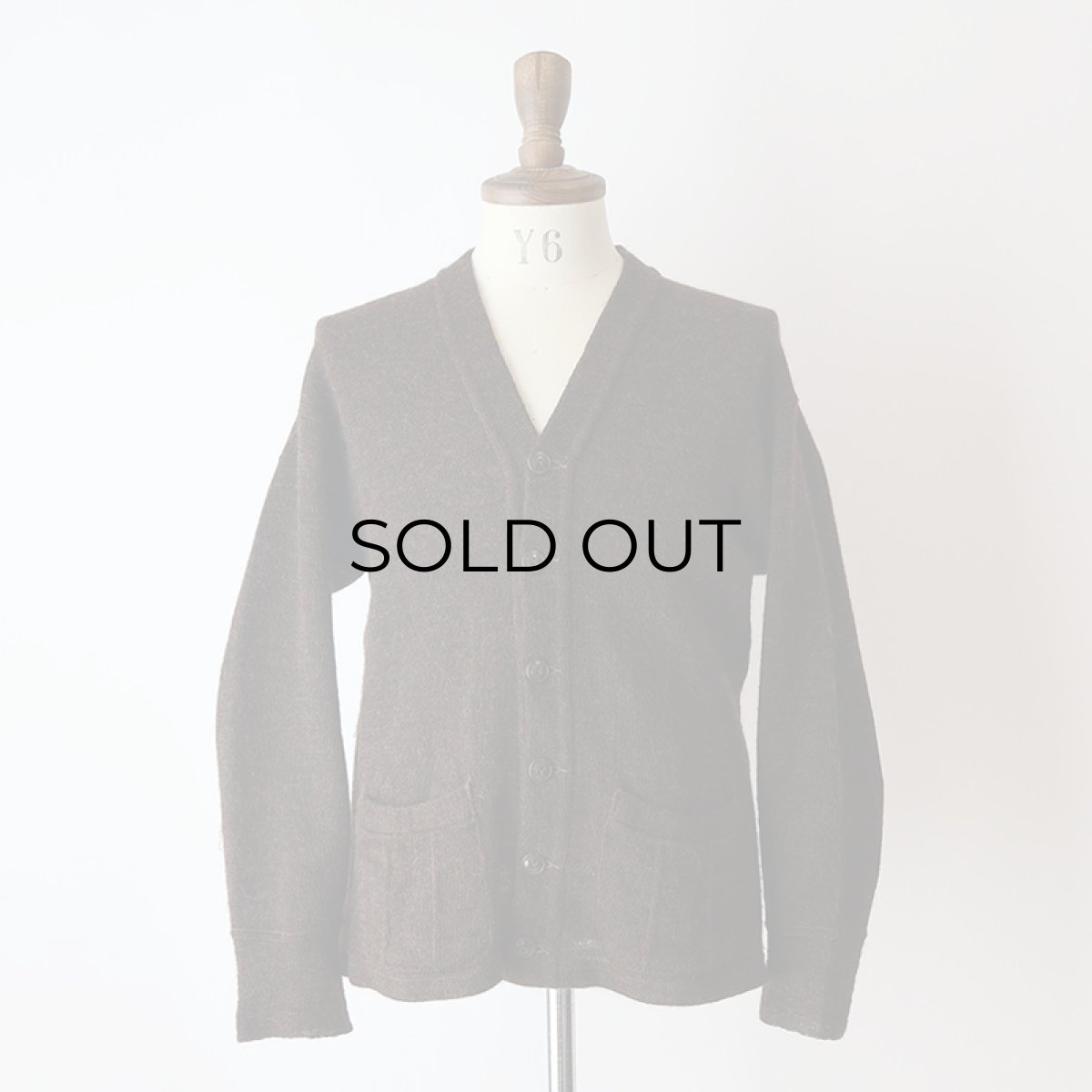 画像10: 50's CAMPUS WOOL KNIT WORK CARDIGAN "MINT CONDITION" (10)