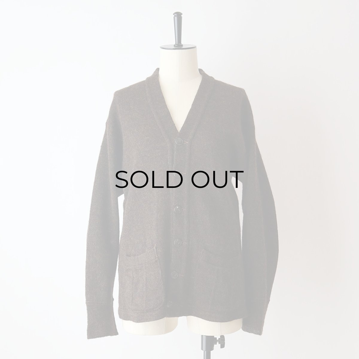 画像13: 50's CAMPUS WOOL KNIT WORK CARDIGAN "MINT CONDITION" (13)