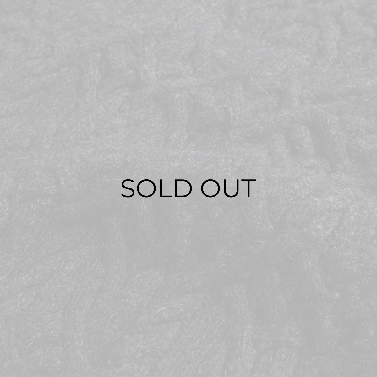 画像7: 90's J. CREW BLACK WOOL KNIT ARAN SWEATER (7)