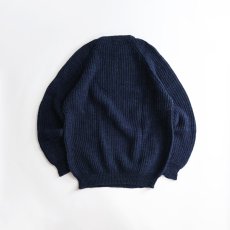 画像2: FINE WOOLS SPUN IN SCOTLAND HEAVY WOOL KNIT SWEATER (2)