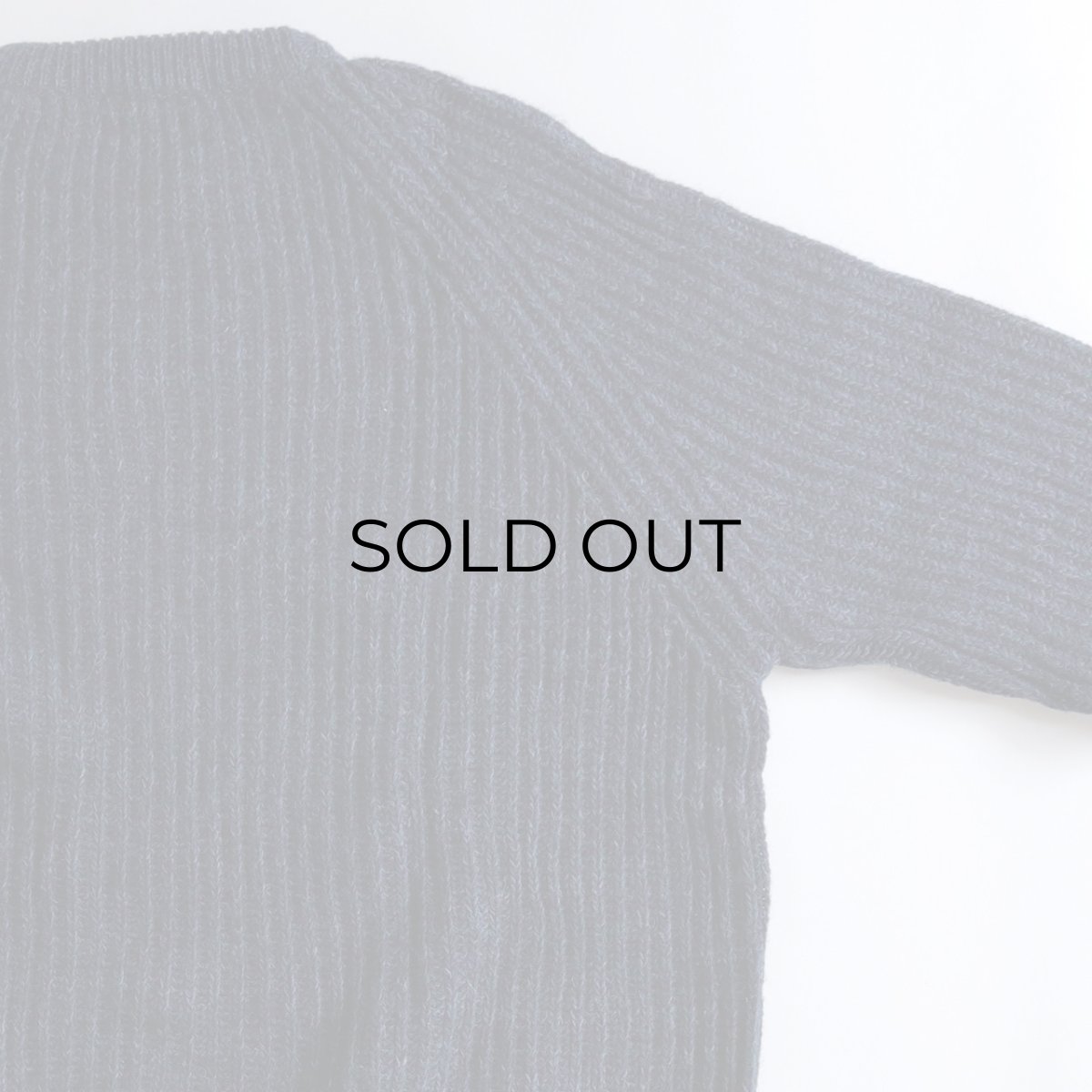 画像5: FINE WOOLS SPUN IN SCOTLAND HEAVY WOOL KNIT SWEATER (5)