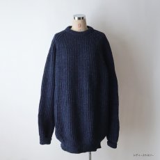 画像12: FINE WOOLS SPUN IN SCOTLAND HEAVY WOOL KNIT SWEATER (12)